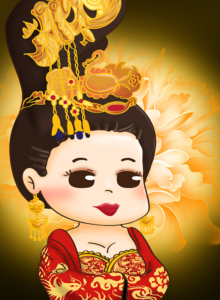 武媚娘|动漫|单幅漫画|画画画的小旋旋_原创作品-站酷zcool