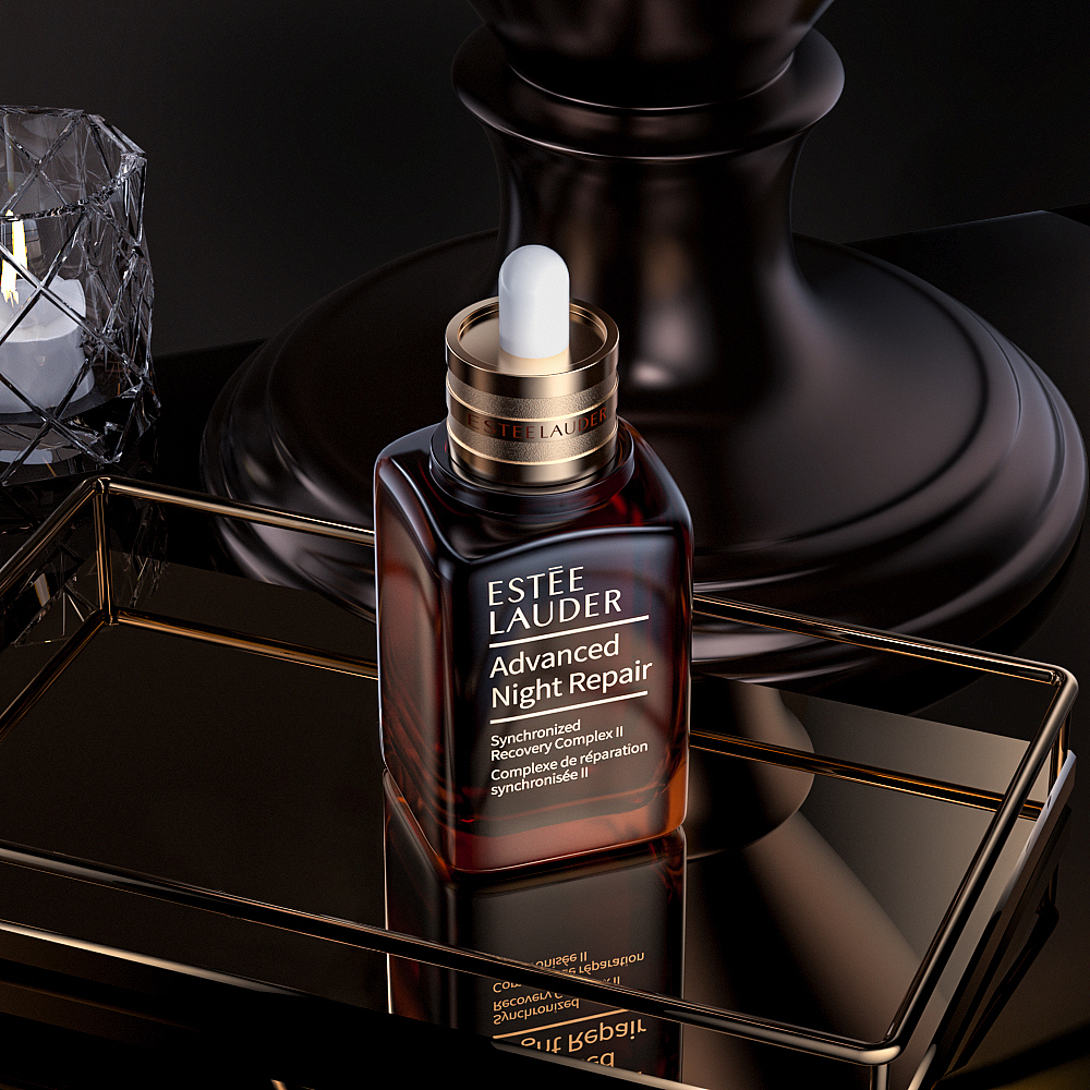 C4D练习——雅诗兰黛小棕瓶