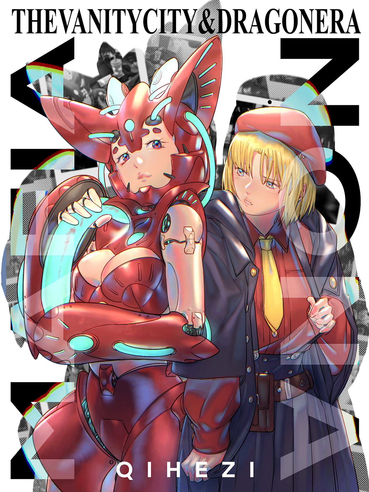「The Vanity City」&「Dragon Era」（图ZMjQ0MTIyNDgw） - 商业插画 - 站酷设计师七禾梓原创素材 - 站酷ZCOOL