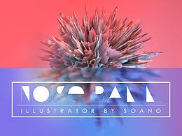 【矛盾體】噪波球海報(bào)。