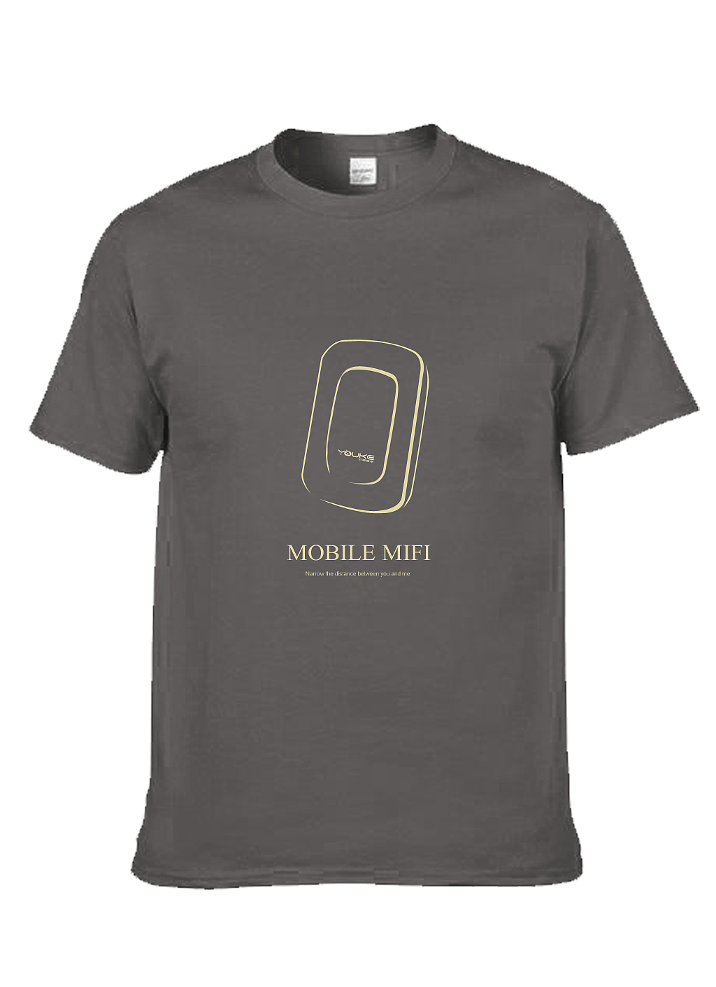 移动WiFi优客mifi服装T恤设计