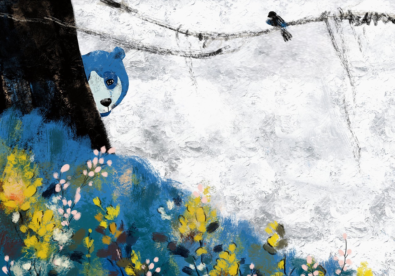 一只名叫安东的熊（图ZMjE1NTkxNTA0） - 绘本 - 站酷设计师果陀原创素材 - 站酷ZCOOL