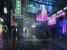 赛博朋克风格