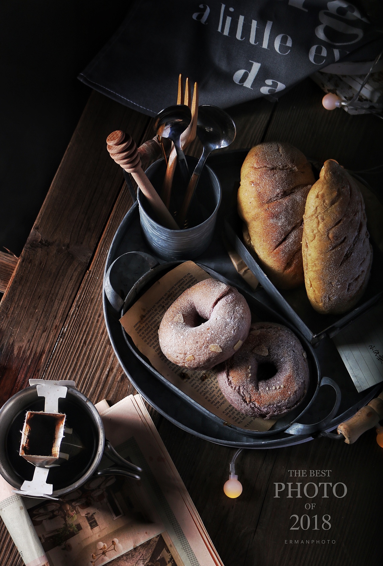 烘焙之贝果拍摄