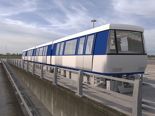 国际机场 apm列车