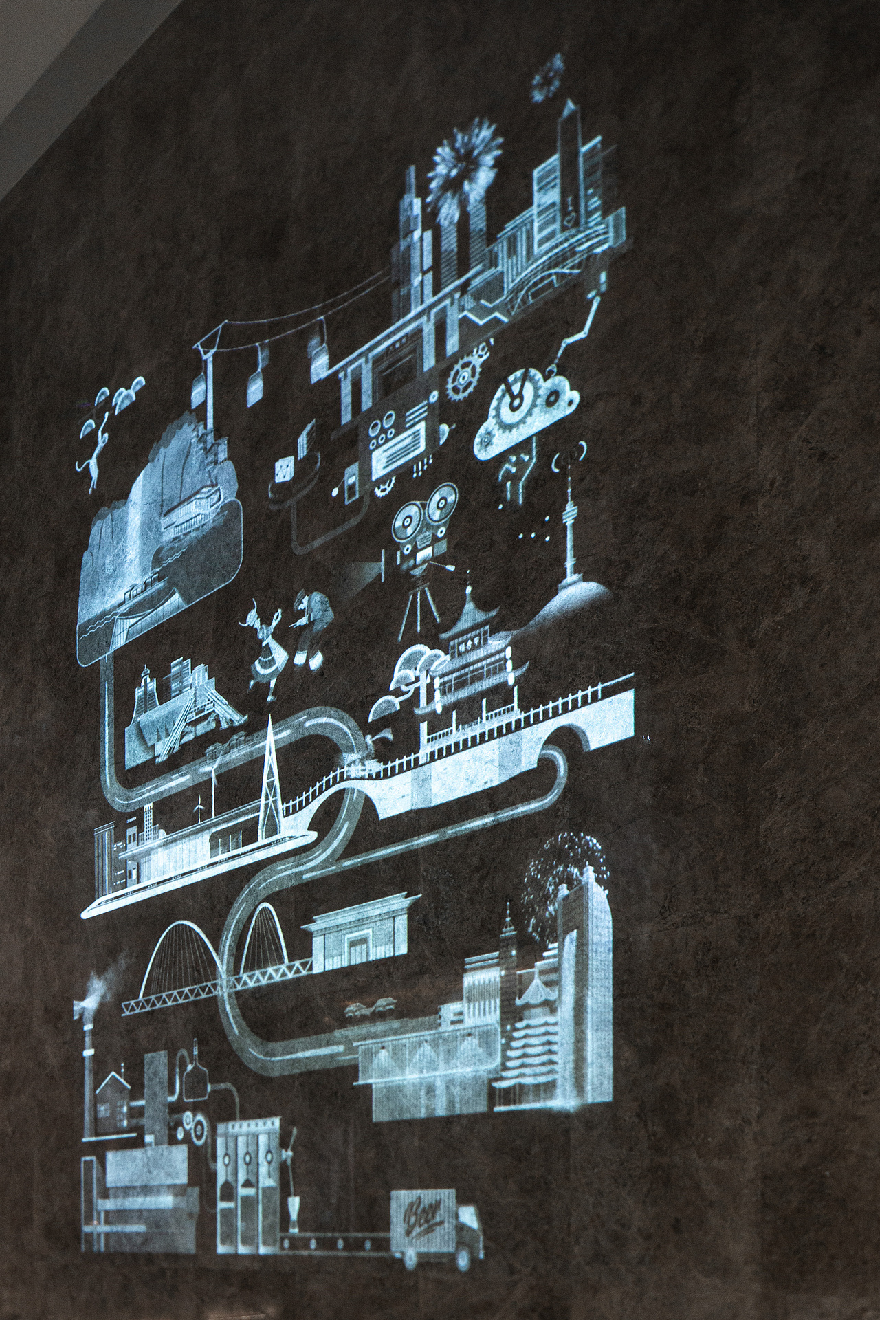 贵阳融创国宾道城市文化展厅（图ZMjYzNTIzODUy） - 商业空间设计 - 站酷设计师上原米修原创素材 - 站酷ZCOOL