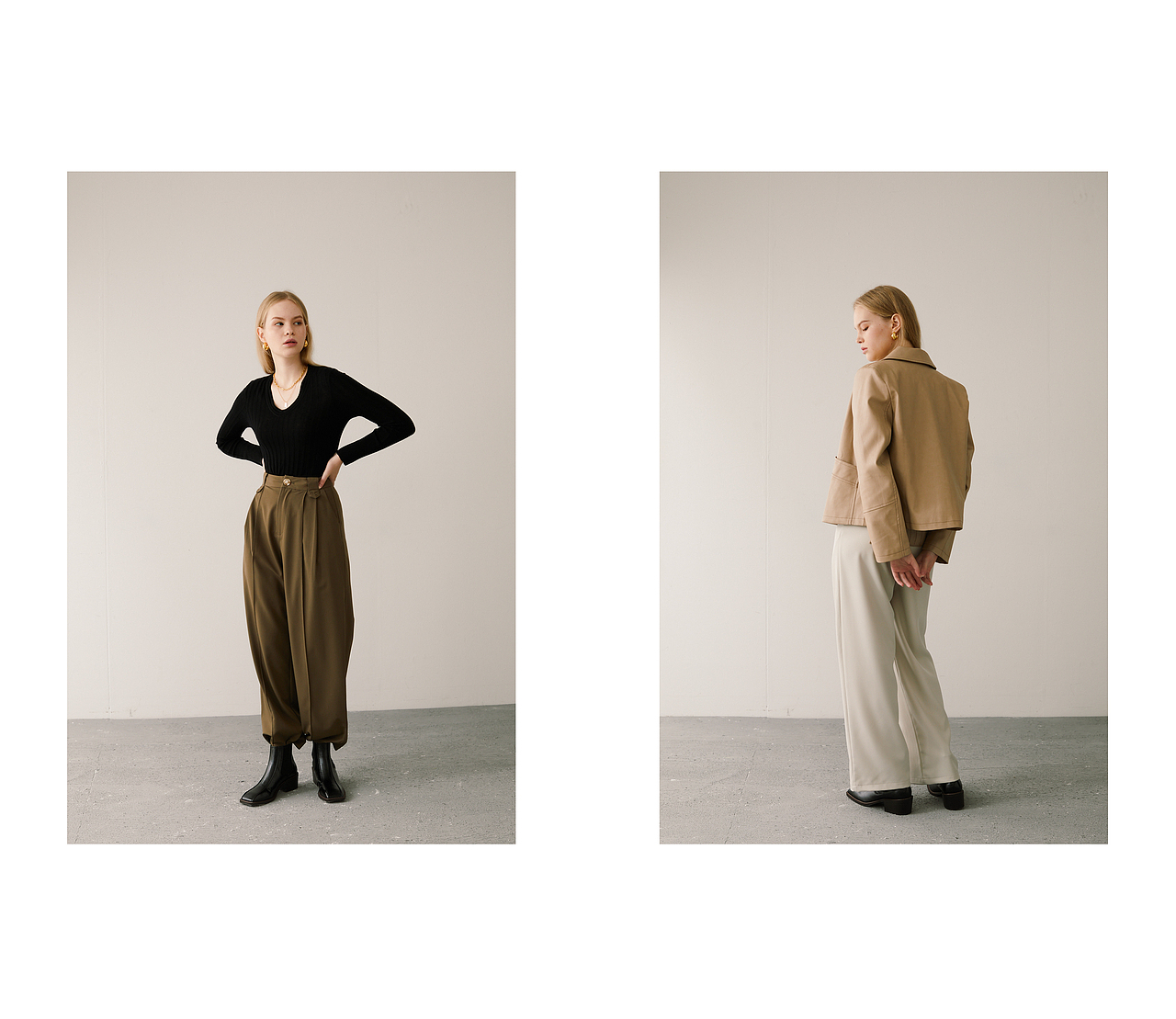 服装 Look Book 拍摄