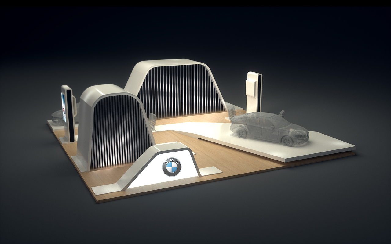 车展展位（图ZMTMxMjA2Nzc2） - 展陈设计 - 站酷设计师阿木有点木原创素材 - 站酷ZCOOL