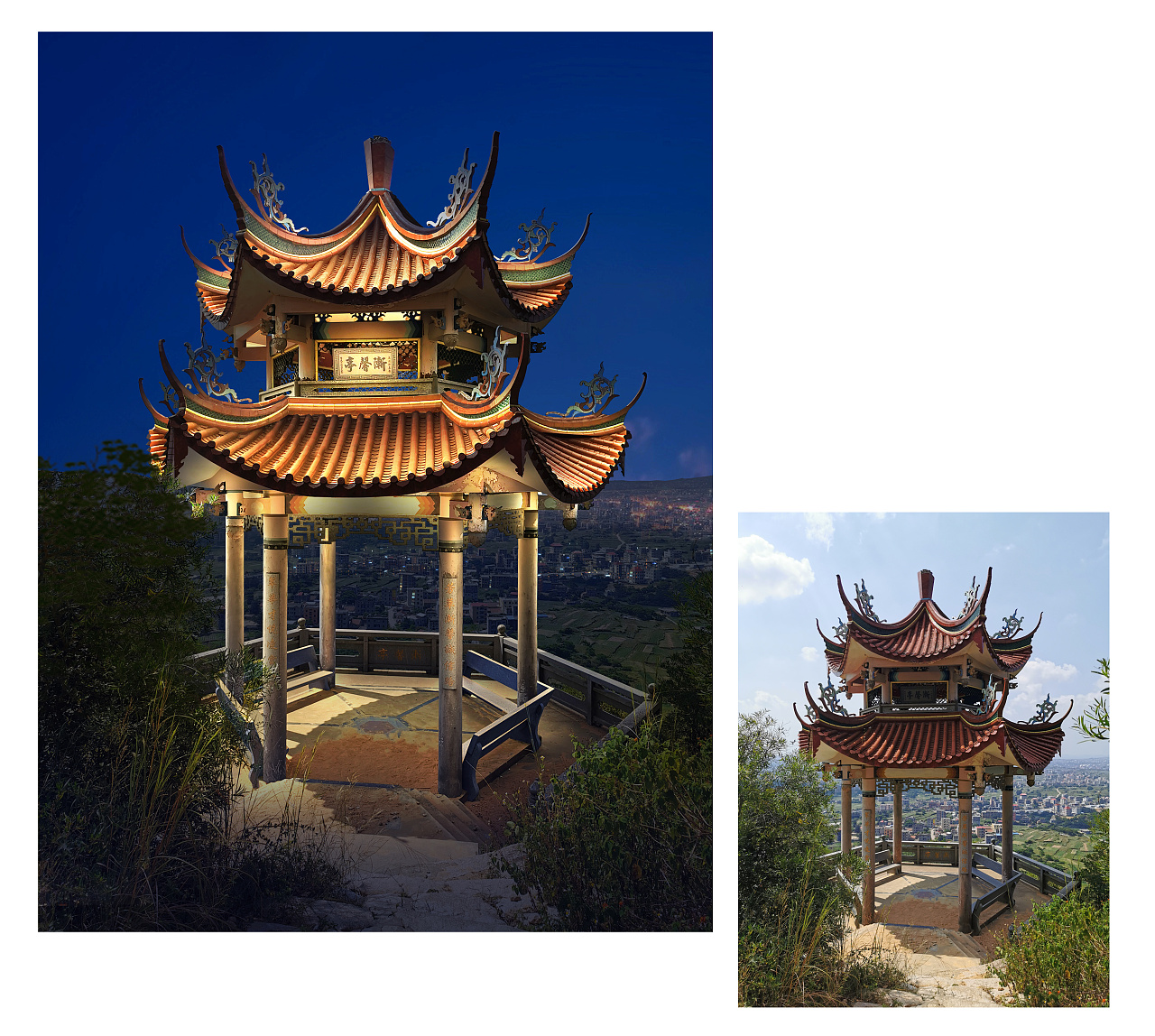 沿海小镇景区夜景设计方案