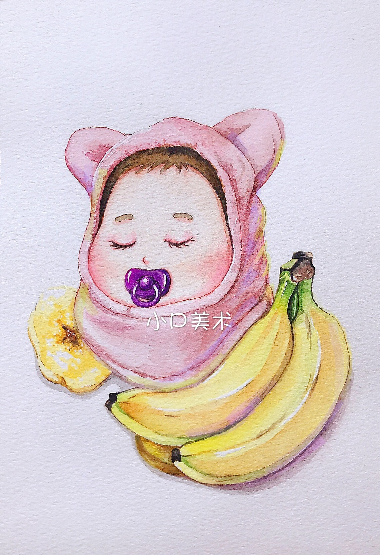 水果宝宝之《香蕉baby》（图ZMjAxNDM3OTMy） - 创作习作 - 站酷设计师Z62438438原创素材 - 站酷ZCOOL