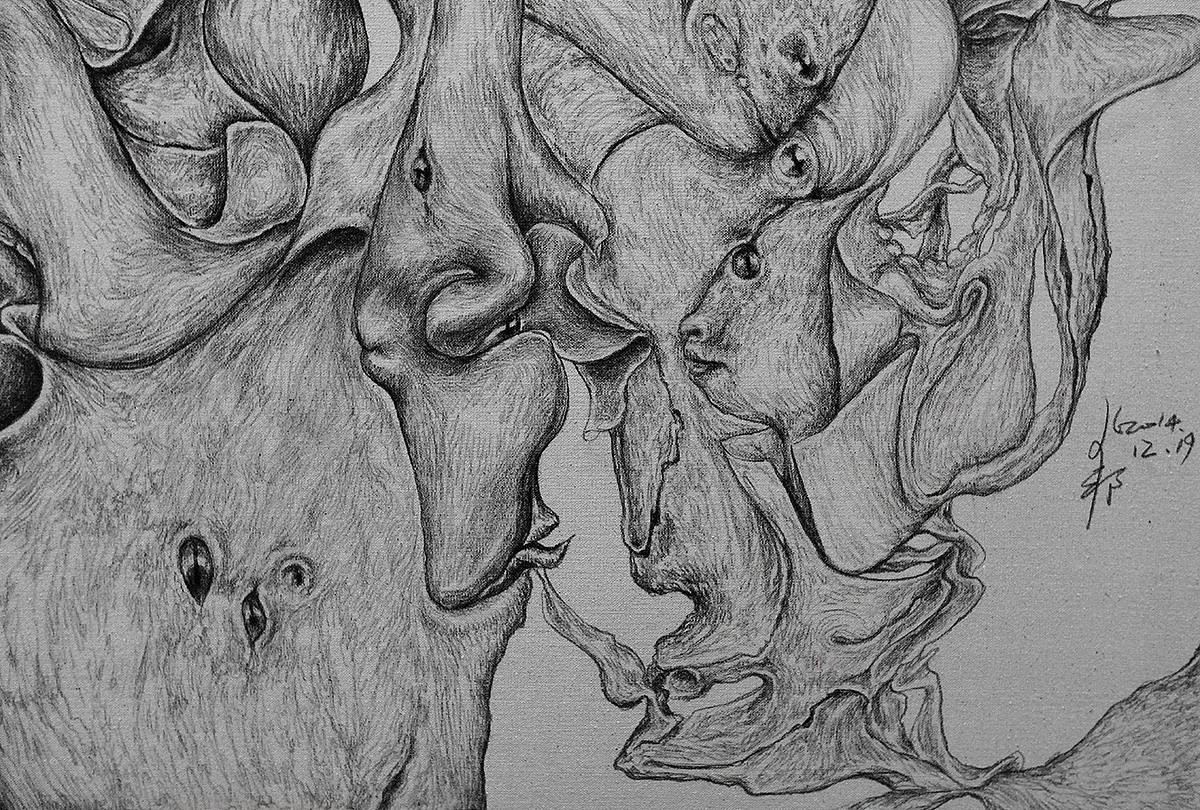 《畅想曲II》局部