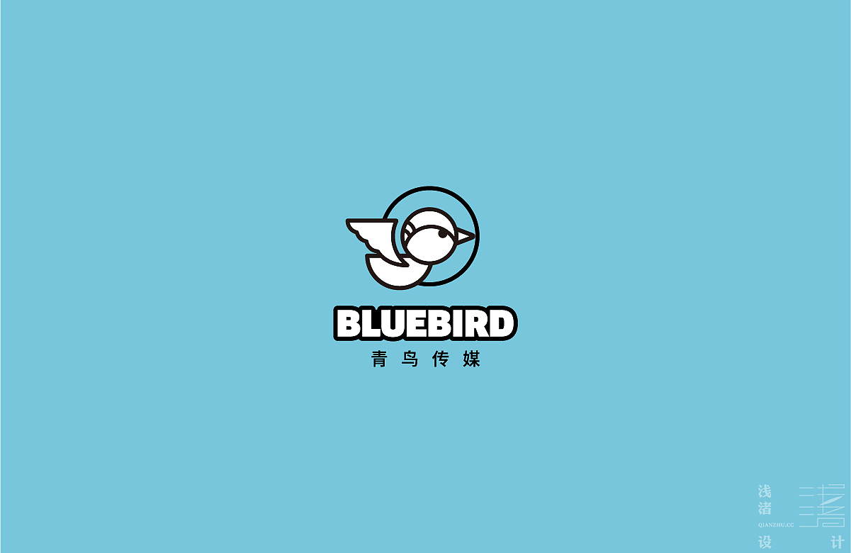 青鸟传媒品牌形象设计（图ZMTI0MTA4OTY4） - Logo - 站酷设计师浅渚原创素材 - 站酷ZCOOL