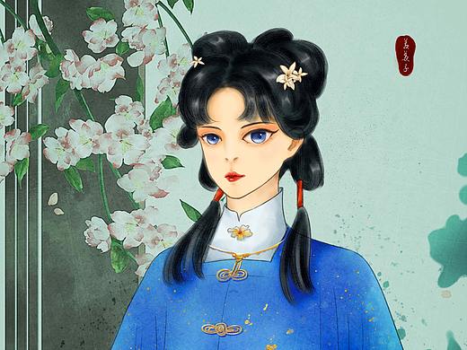 哪里来的小美人呀