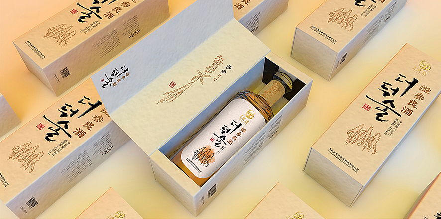 雪域鹿遥— —沙参酒包装（图ZMTgzODQ0NTMy） - 包装 - 站酷设计师真象设计原创素材 - 站酷ZCOOL
