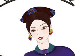 清宫美人