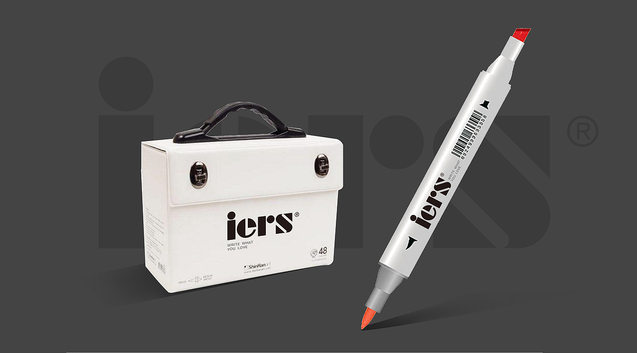 马克笔品牌logo设计