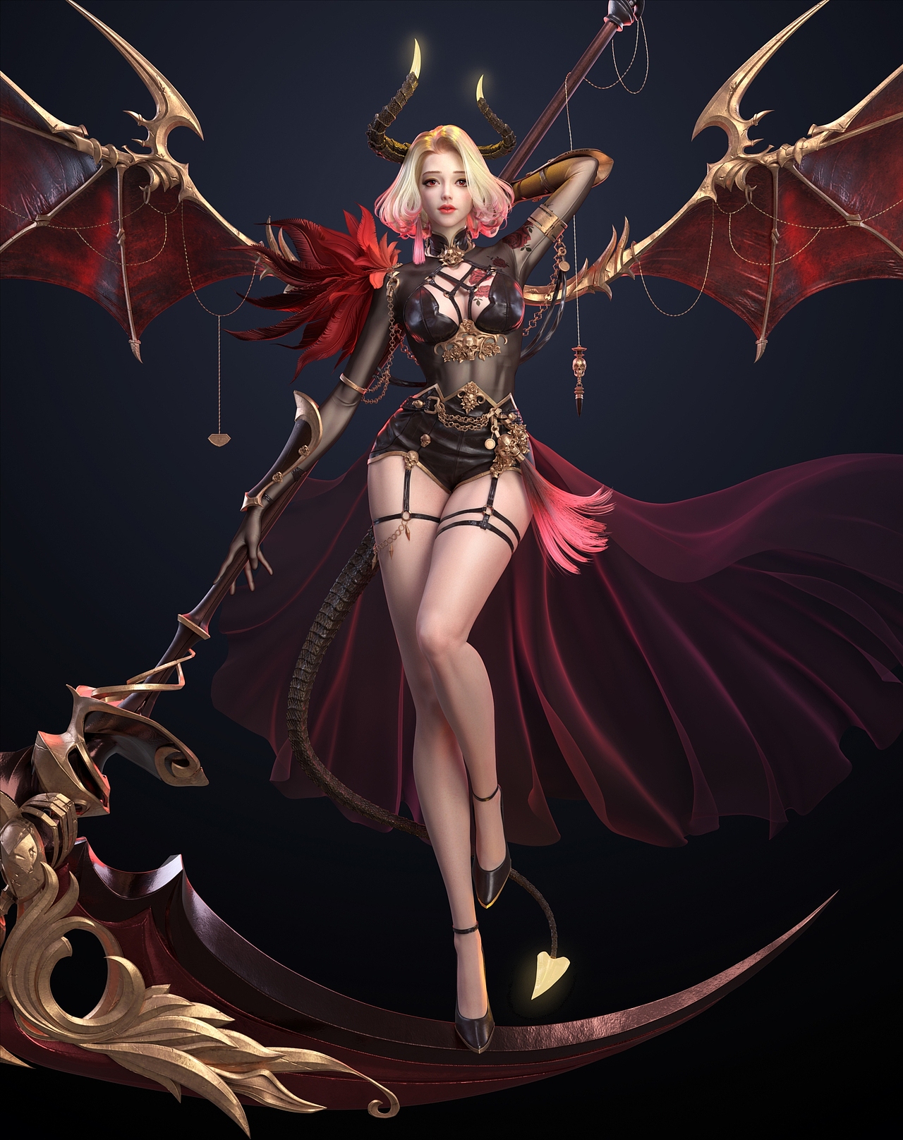 精品班六期女性作业1（图ZMTg2MDk0MTY0） - 人物/生物 - 站酷设计师董超CG原创素材 - 站酷ZCOOL