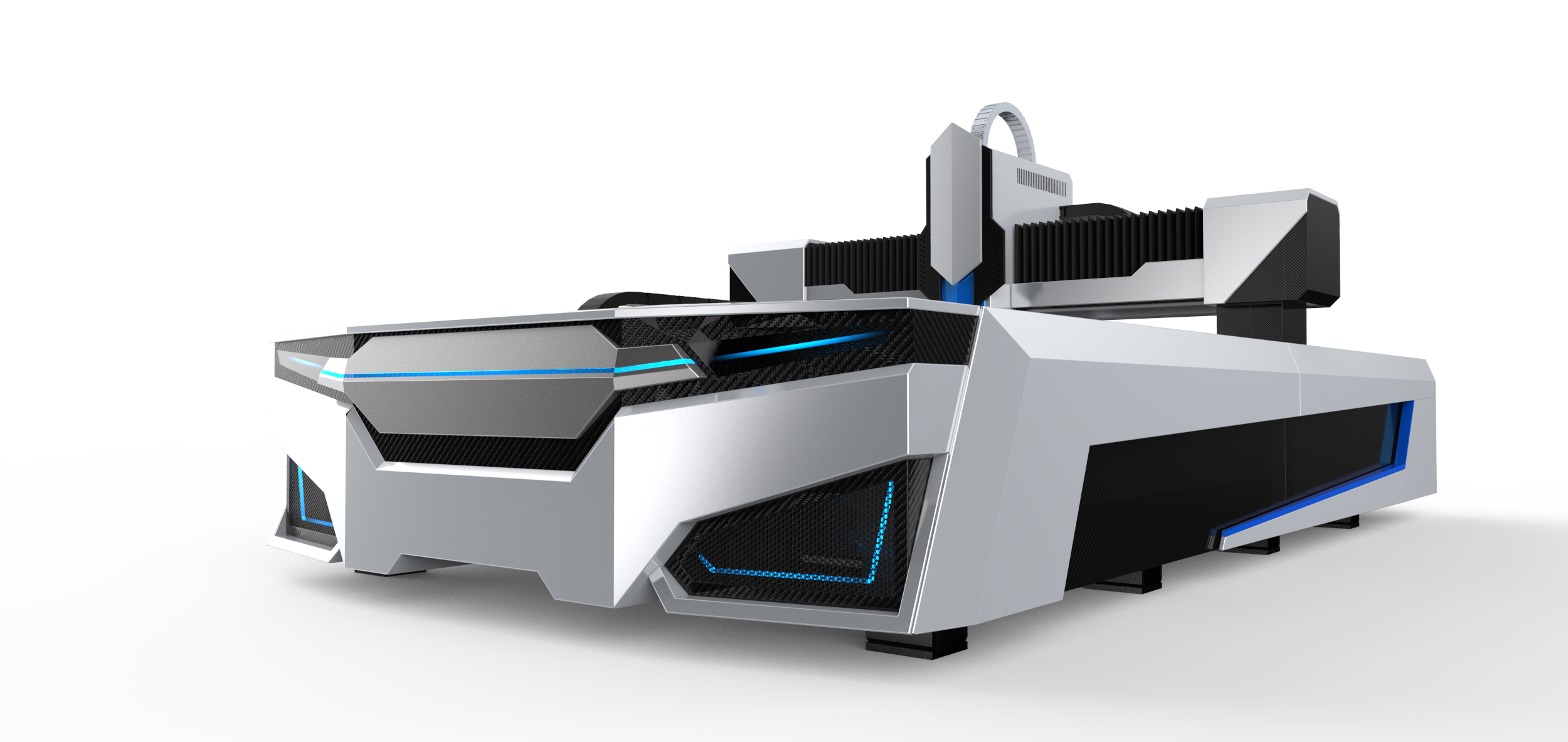 工业之美-钣金产品设计之概念激光切割机