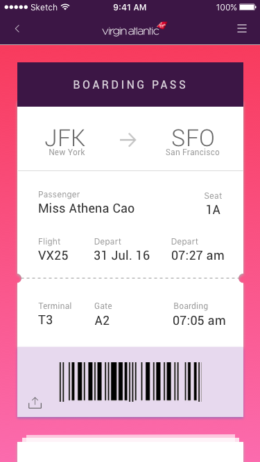 借鉴做的电子机票