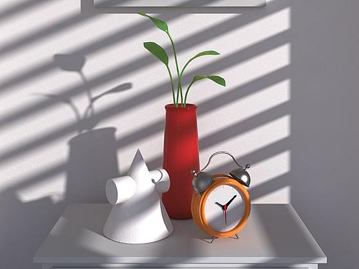 光影小场景练习