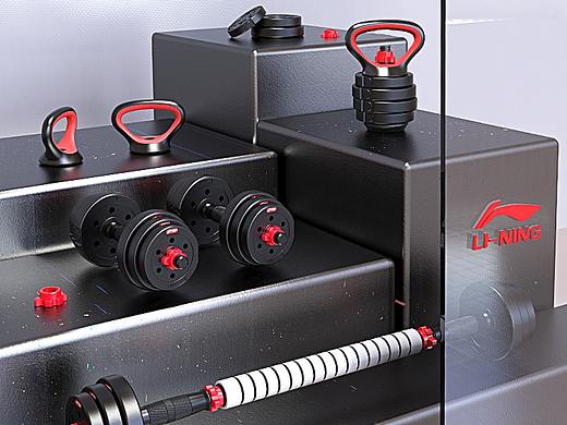 新款六孔哑铃详情页