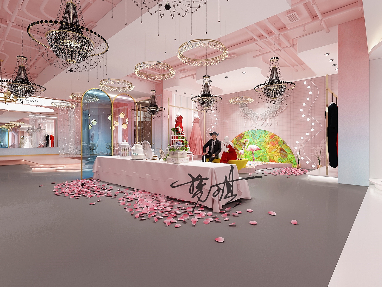 工装||网红婚纱店