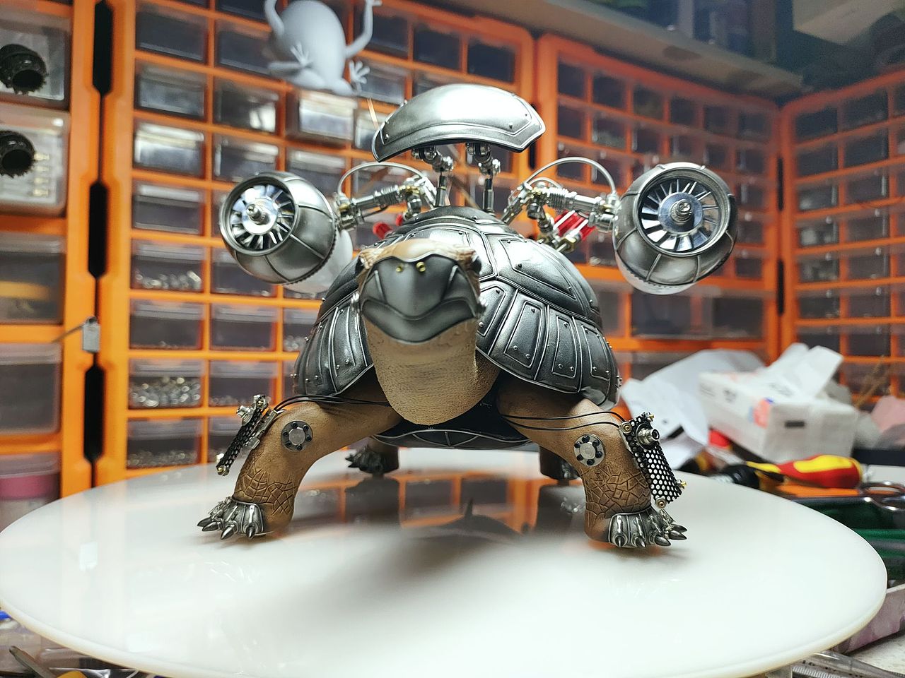 机械大陆龟（图ZMzY4NTI0Mzk2） - 手办/模玩 - 站酷设计师龍械堂原创素材 - 站酷ZCOOL