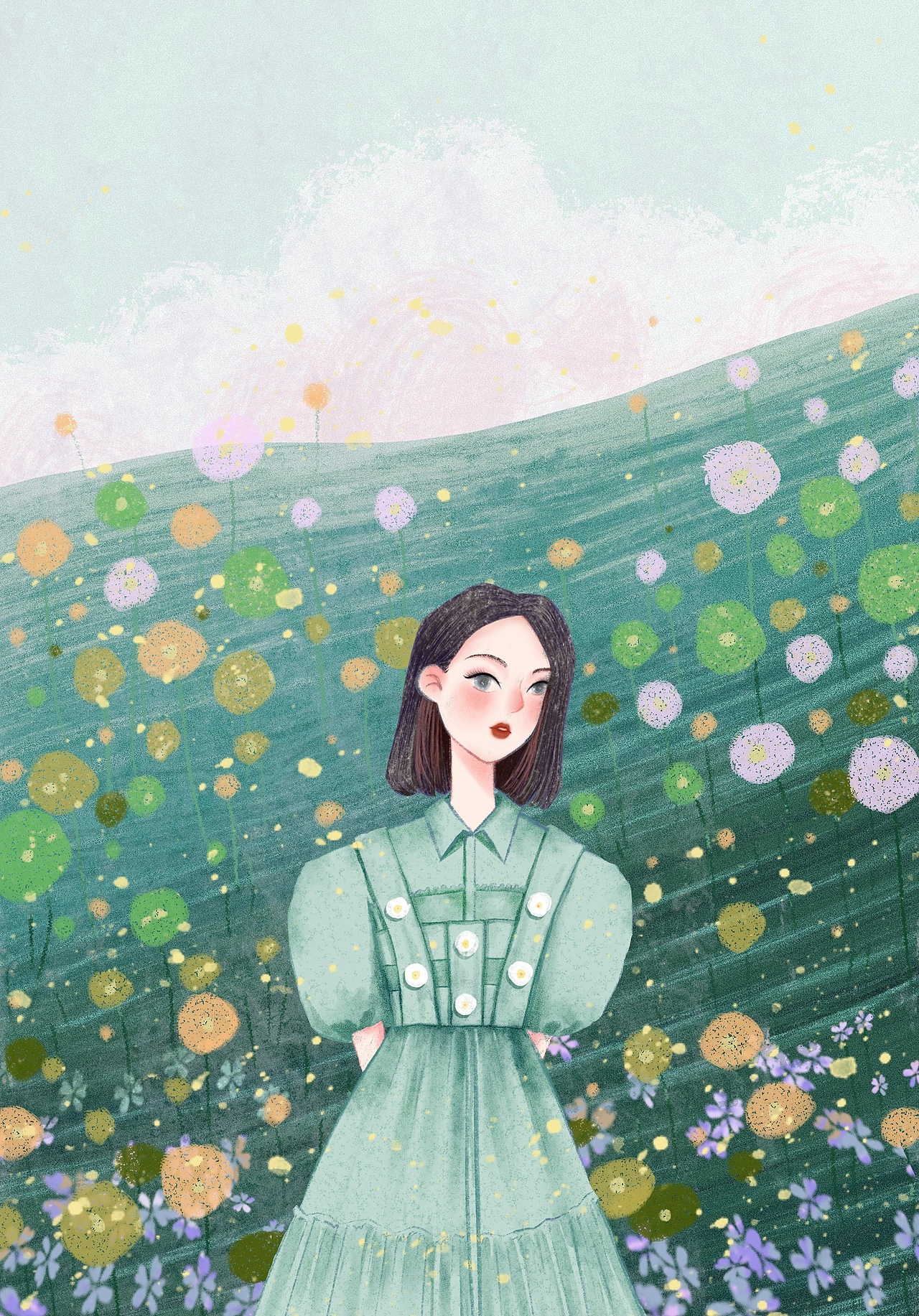 插画X3（图ZMjQ3NDUzNjY0） - 创作习作 - 站酷设计师俟里Silen原创素材 - 站酷ZCOOL