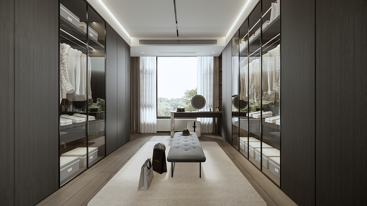 现代别墅｜木璞空间装饰（图ZMzU3MDAzODA4） - 家装设计 - 站酷设计师木璞空间装饰原创素材 - 站酷ZCOOL