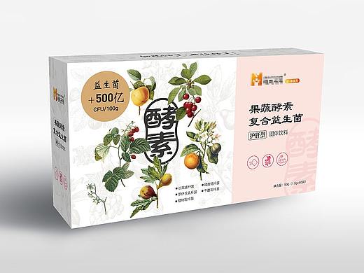 果蔬酵素益生菌包装设计