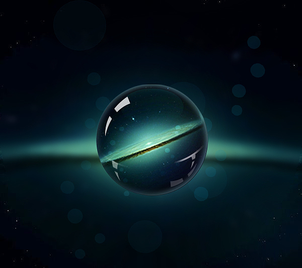 星系玻璃球