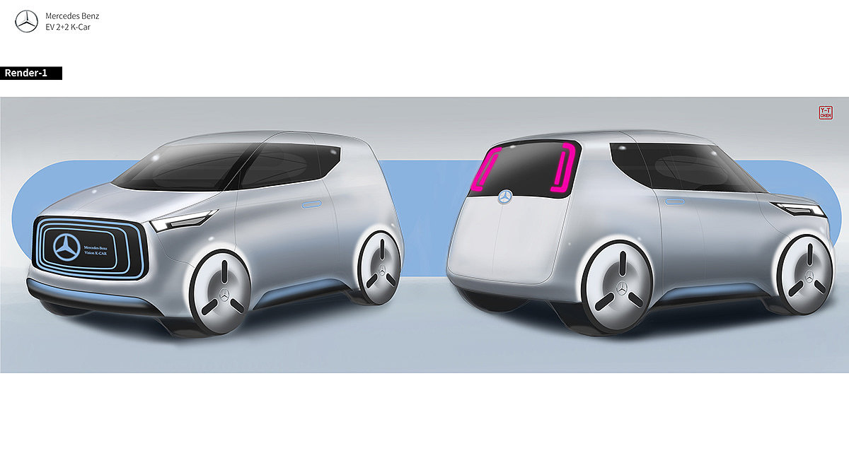 Benz K-Car（图ZMTQxMDAwMTc2） - 交通工具 - 站酷设计师陳彥廷原创素材 - 站酷ZCOOL