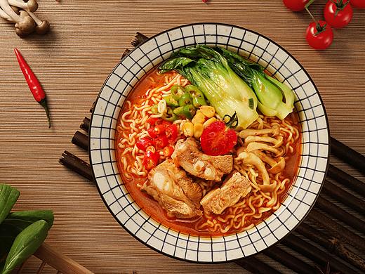 食品：汤面（方便面）汤好喝-照片/详情页