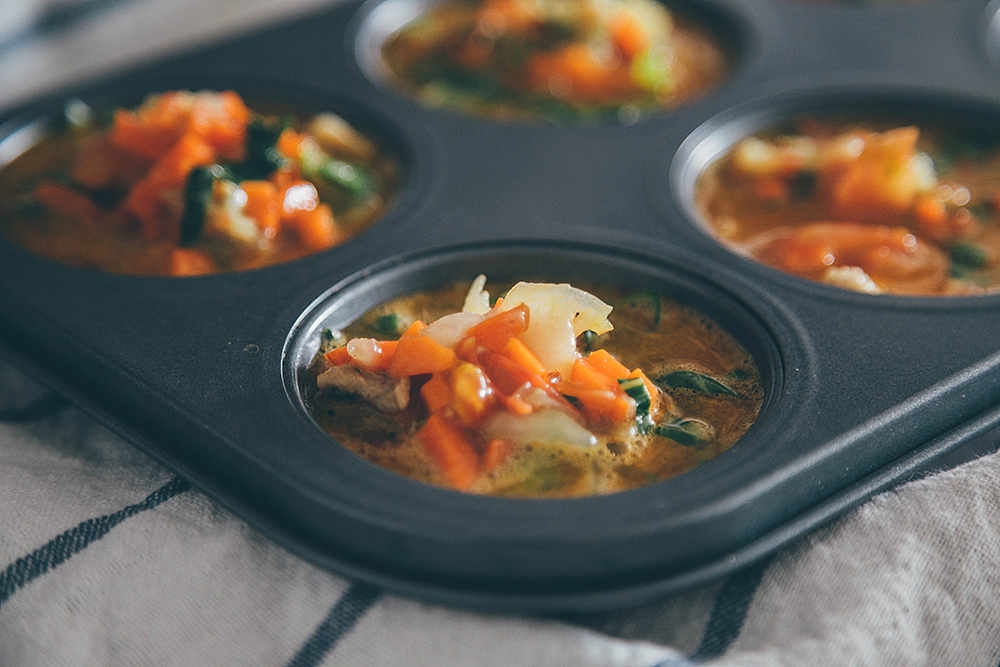 培根蔬菜马芬 | 10分钟美味早餐从今晚开始准备~（图ZNDYyNzI5ODQ=） - 产品摄影 - 站酷设计师chenmiao1107原创素材 - 站酷ZCOOL