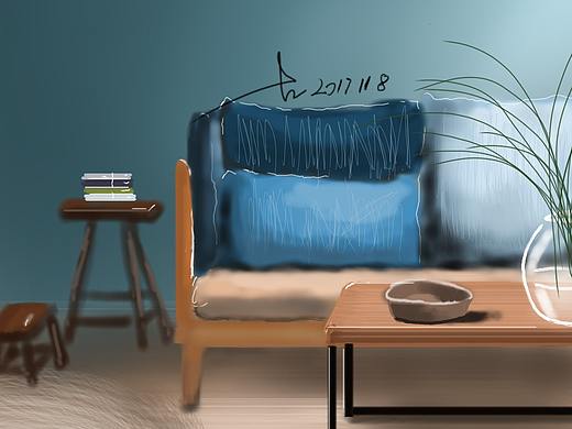 室内手绘设计