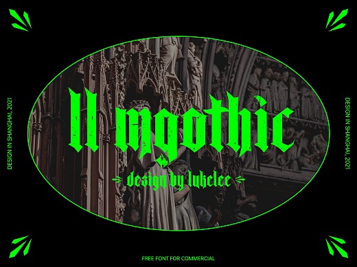 LL MGothic | 免费哥特字体