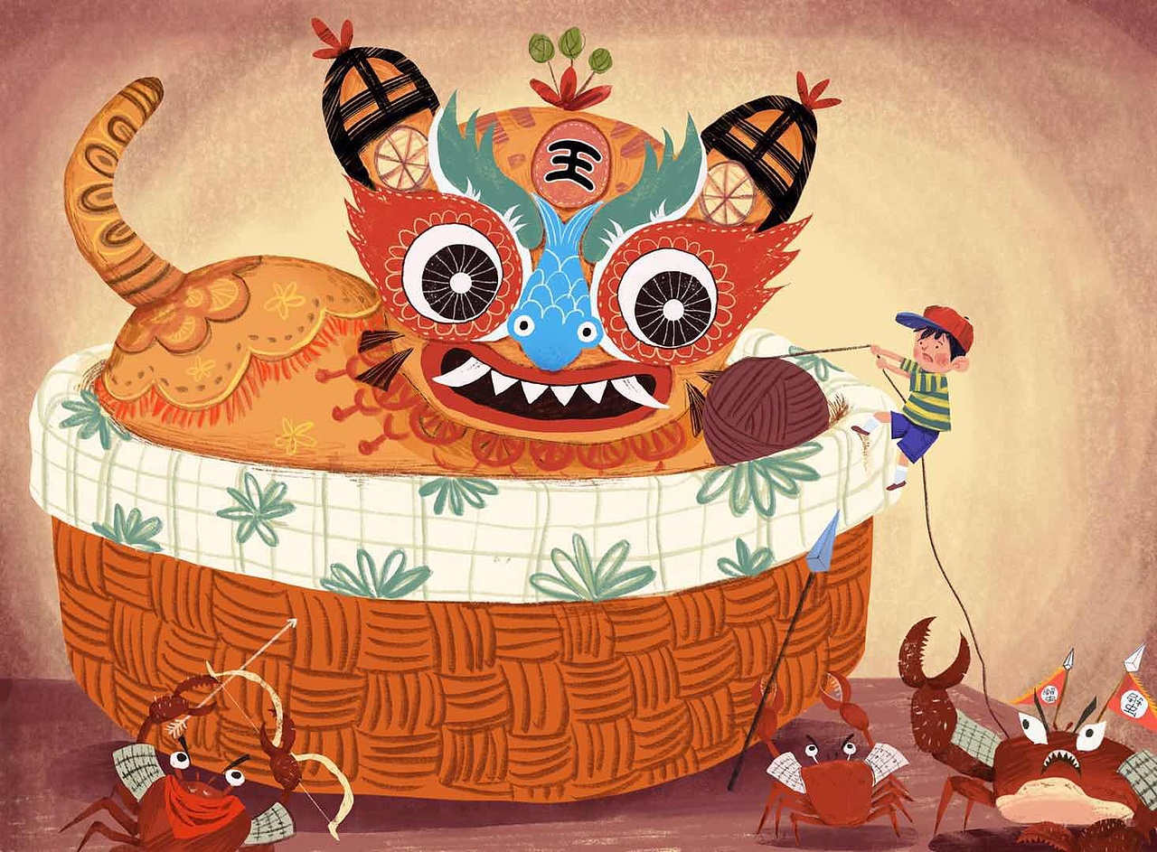 布老虎_杨同学画不多-站酷zcool