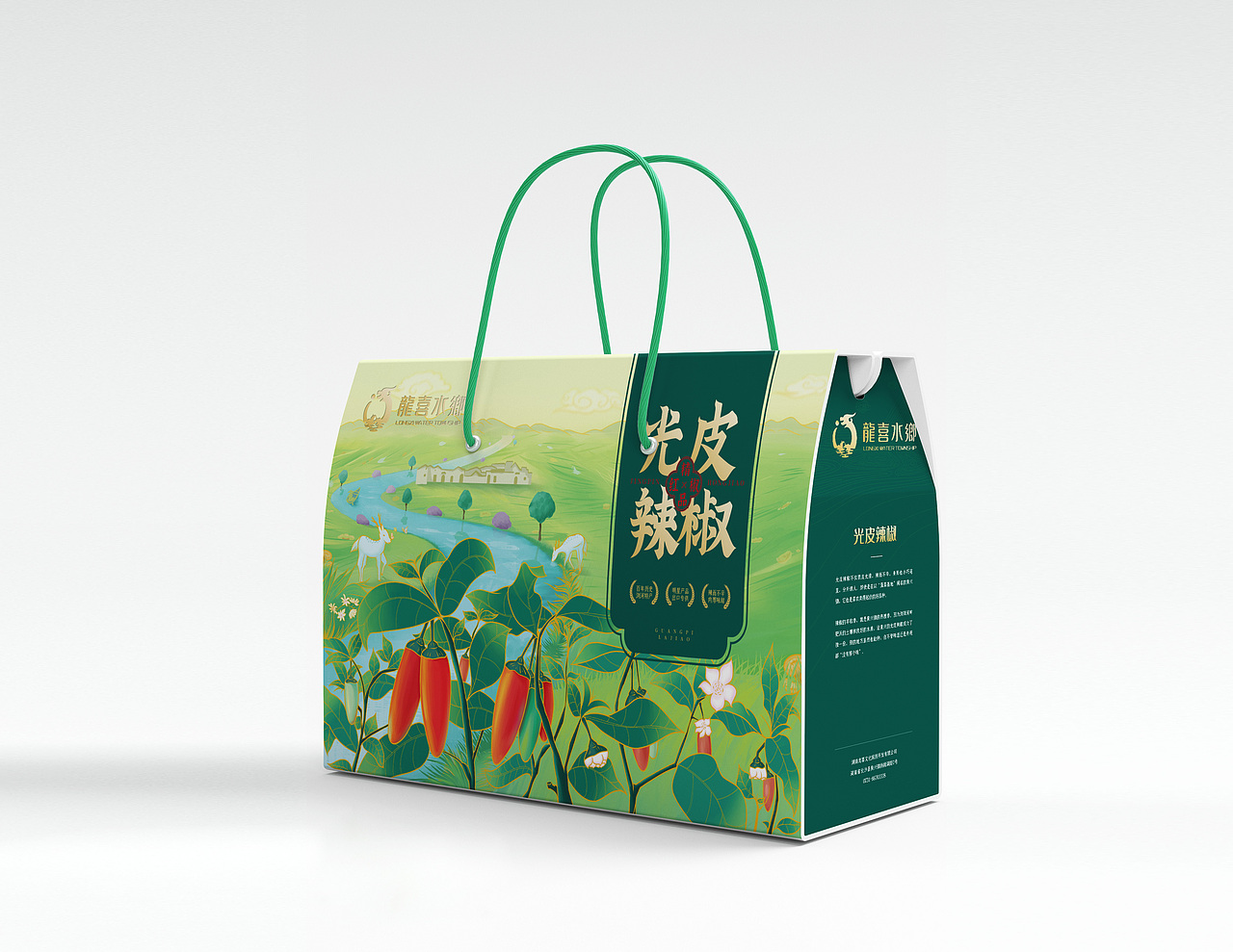 长沙县光皮辣椒包装设计