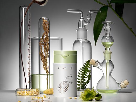 #柏瑞美-植物散粉拍摄