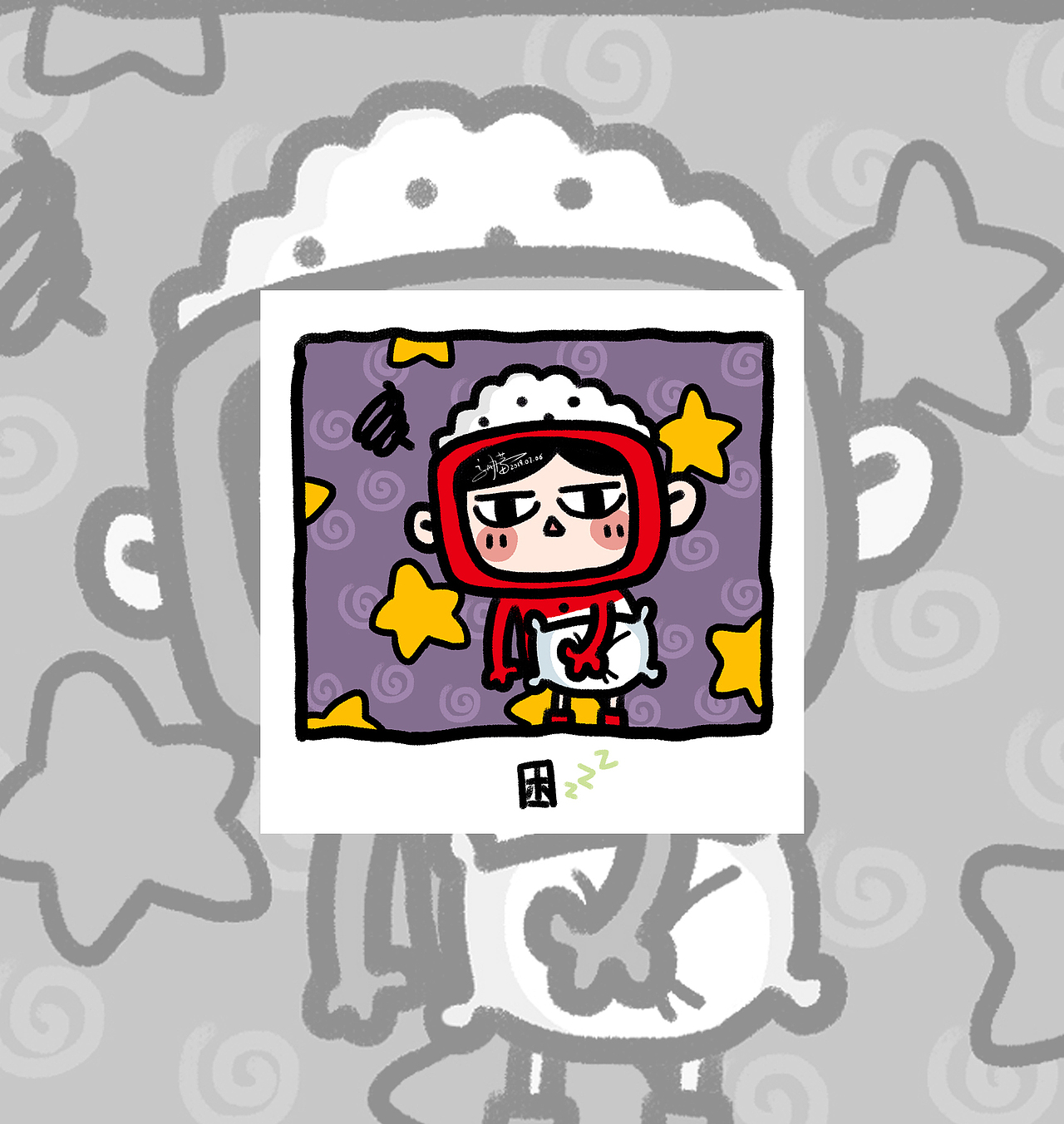 FAFA VLOG記錄月子期間的心情（圖ZMTY3MTcyMTQ4） - 藝術(shù)插畫 - 站酷設(shè)計師米飯PaPa原創(chuàng)素材 - 站酷ZCOOL