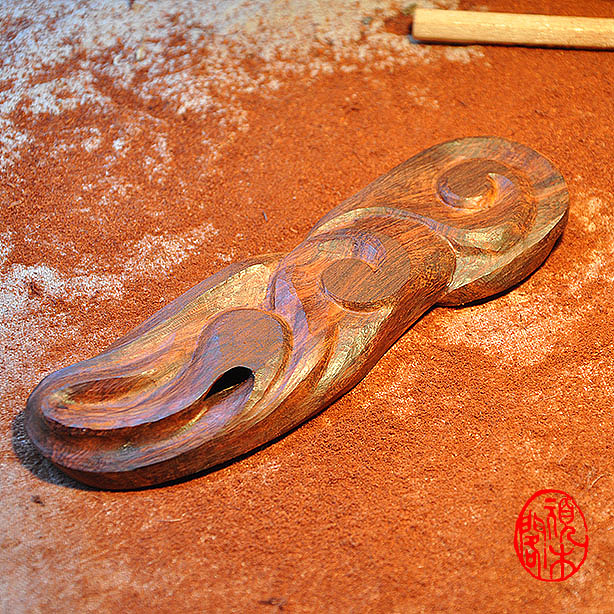 顽木作品《听·禅》