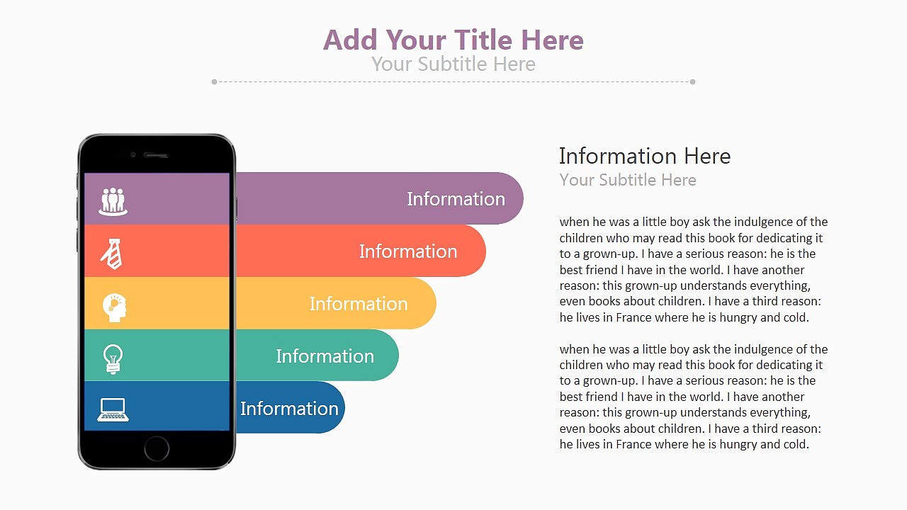 【ppt模板】45套动态扁平化图表合集包2(四种配色方案)
