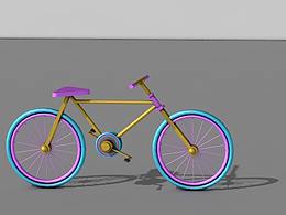 C4D自行车练习