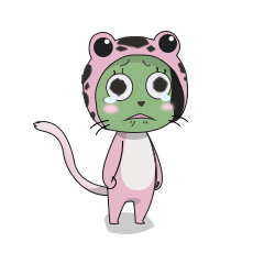 猫服青蛙动态表情|ui|动效设计|莹莹_win_原创作品-站酷(zcool)