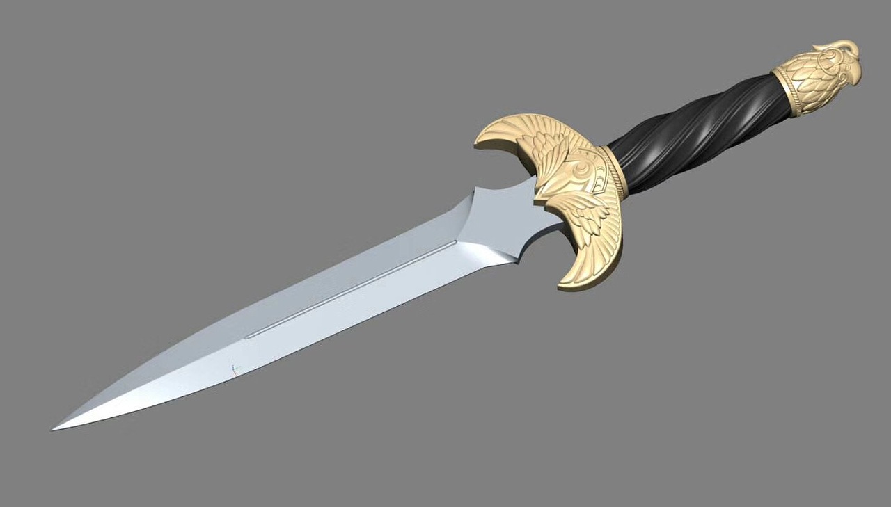 工艺品武器造型设计