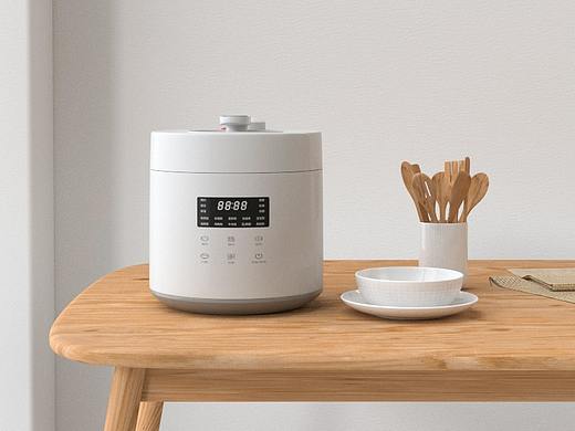 电饭锅建模渲染