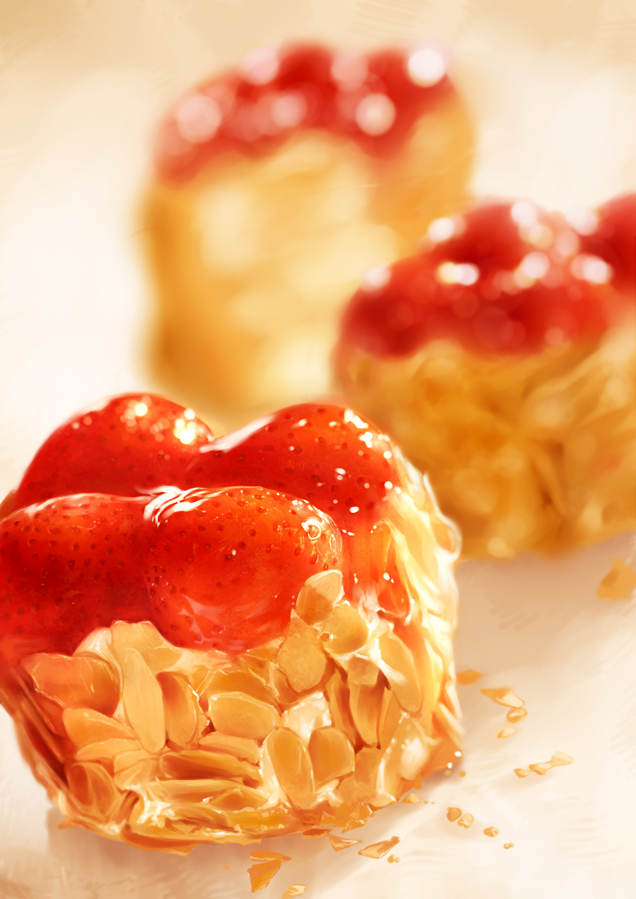 一些超写实静物