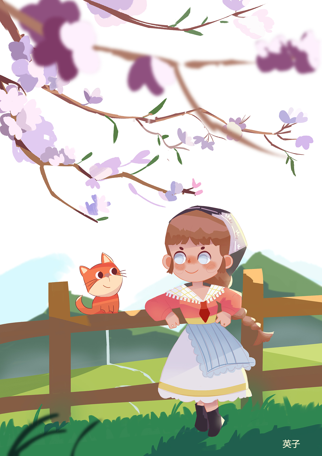 第一季度插画练习（图ZMjk1ODgyNDY0） - 儿童插画 - 站酷设计师菜菜美妞原创素材 - 站酷ZCOOL