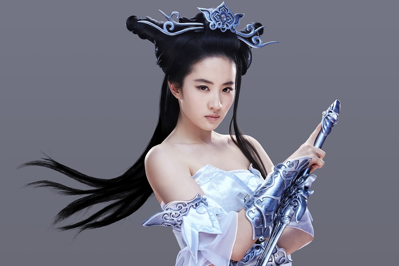 网易倩女幽魂代言刘亦菲