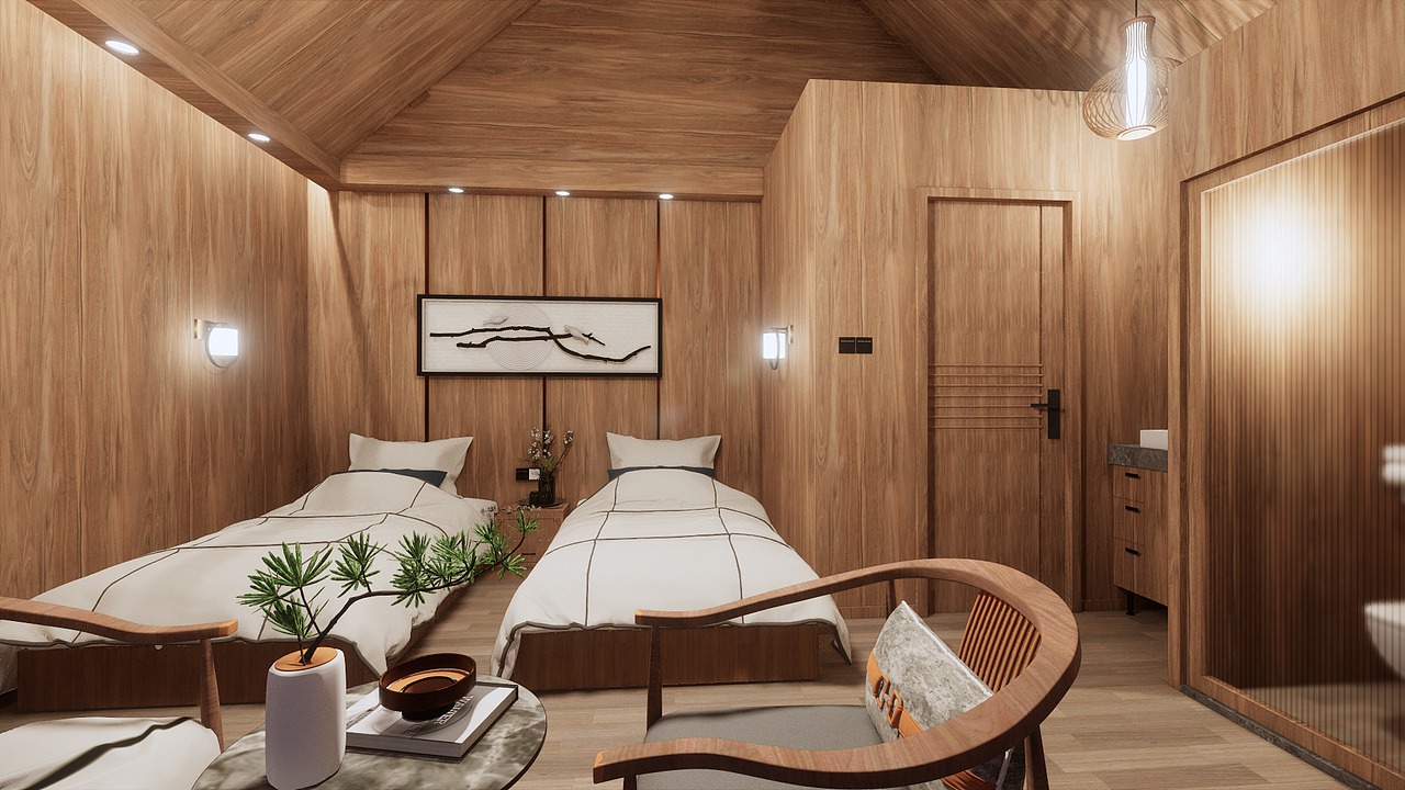 民宿（图ZMjI5MjQ1OTIw） - 家装设计 - 站酷设计师leesc原创素材 - 站酷ZCOOL